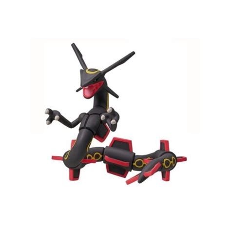 Pokemon Mega Black Rayquaza Action Figure Set Moncolle Collection