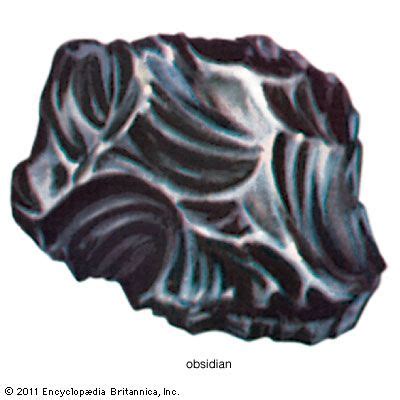 Obsidian | Rock, Color, Composition, & Uses | Britannica