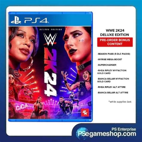 Jual Ps4 Wwe 2k24 Deluxe Edition Wwe 2024 Wwe 24 Di Seller