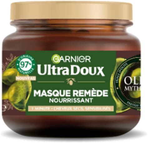 Garnier Ultra Doux Masque Nourrissant Olive Mythique 340ml Amazon Fr Beauté Et Parfum