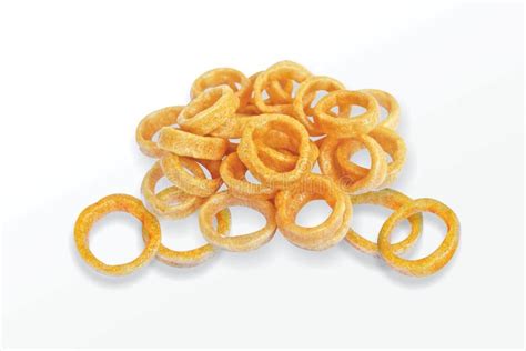 Crispy And Crunchy Salty Wheat Corn Rings Cereal Rings Mini Ring Fryums