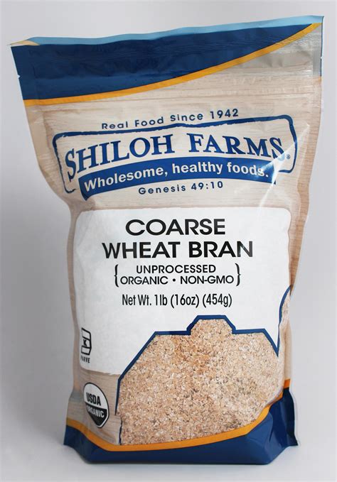 Coarse Wheat Bran Organic Shiloh Farms Online Marketplace