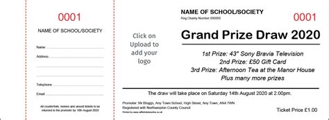 Raffle Tickets – Grand Prize Draw - Raffle Tickets Online