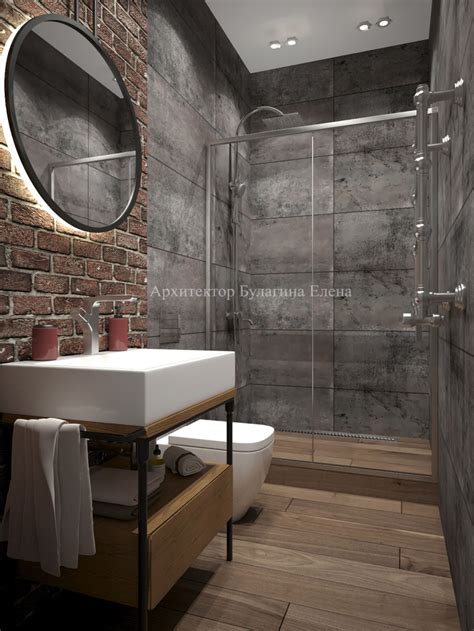 Интерьер спальни с ванной комнатой в стиле лофт | homify | Роскошные ...