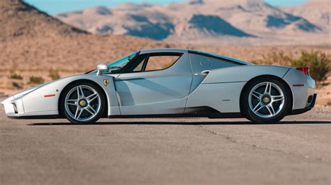 Super Rare Ferrari Enzo In Silver Headlines Mecum