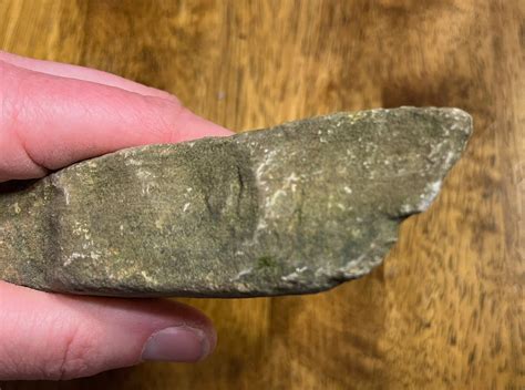 Large Native American Awl Chisel Stone Tool Found In Ohio Artifact