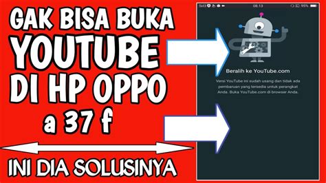 Cara Mengatasi Youtube Tidak Bisa Di Buka Di Hp Android Oppo Youtube