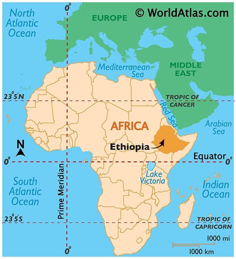 Mapas De Etiopía Atlas Del Mundo
