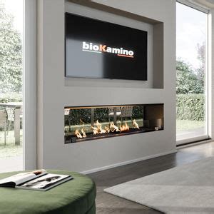 Insel Kamin BKBF B BioKamino Bioethanol Modern Offene Feuerstelle