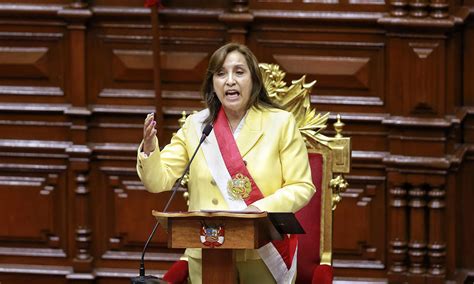 Dina Boluarte Plantea Adelantar Elecciones A Diciembre De 2023