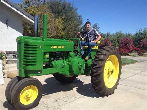 John Deere restoration a yearlong father-son effort - Ceres Courier