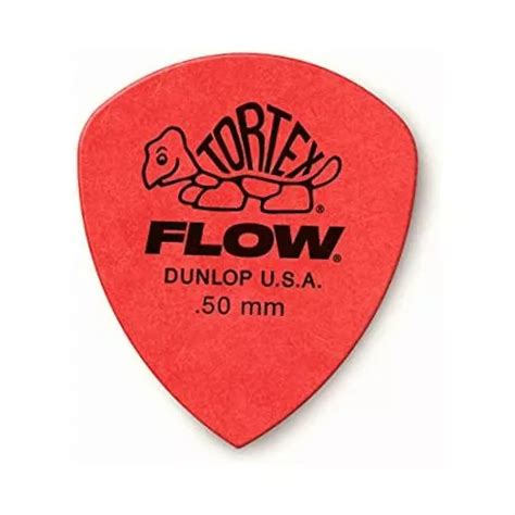 Dunlop Tortex Flow P As De Guitarra Est Ndar De Mm Color Rojo