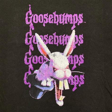 Goosebumps Bad Hare Day Horror T Shirt Size Xl Depop