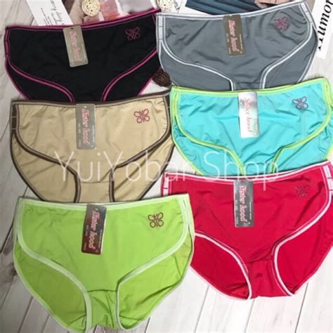 Sporty Briefs Soft And Smooth Fabric F 356 Label Sister Hood Shopee