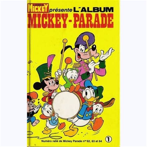 Mickey Parade Album N 1 Recueil 1 Sur BD PF Fr