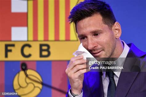 Lionel Messi Crying Photos And Premium High Res Pictures Getty Images