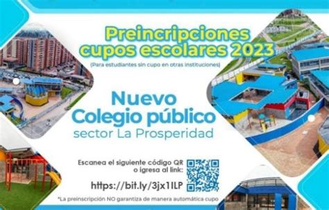 Preinscripciones Abiertas Para Cupos Escolares En Nuevo Colegio En La