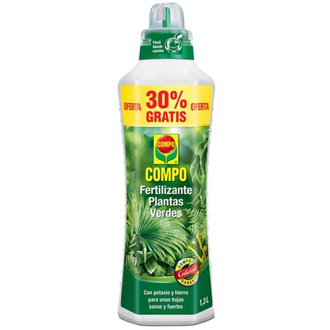 Adubo Líquido Plantas Verdes Compo emb 1000 ml 300 ml Continente