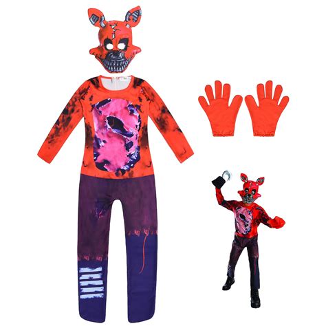 Foxy Fnaf Freddys Body Anime Horror Cosplay Halloween Kostüm Lustige