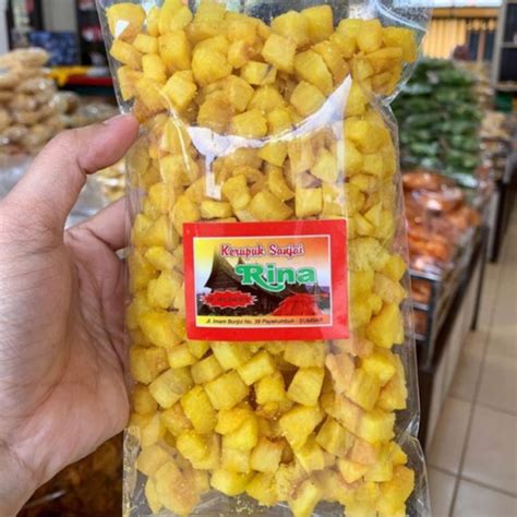 Jual GANEPO DAKA DAKA SINGKONG KOTAK KECIL KUNING ASLI PADANG MINANG