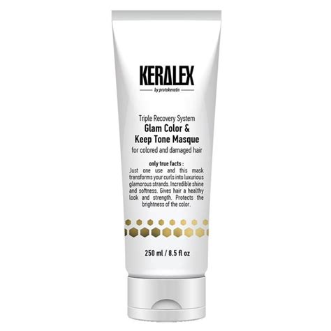 Маска PROTOKERATIN KERALEX дуо-сияние и защита цвета, 250 мл