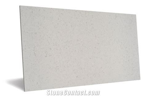 Bianco Pearl Quartz Slab From India
