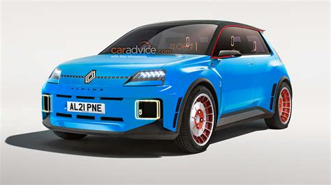 Renault 5 Alpine Electric Hot Hatch Imagined Drive