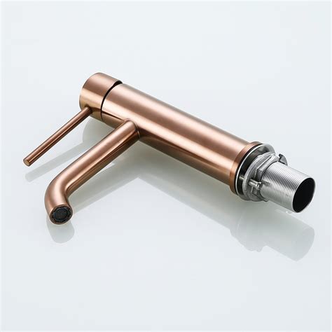 Cupc Certified High Quality 304 Stainless Steel Rose Gold Bathroom