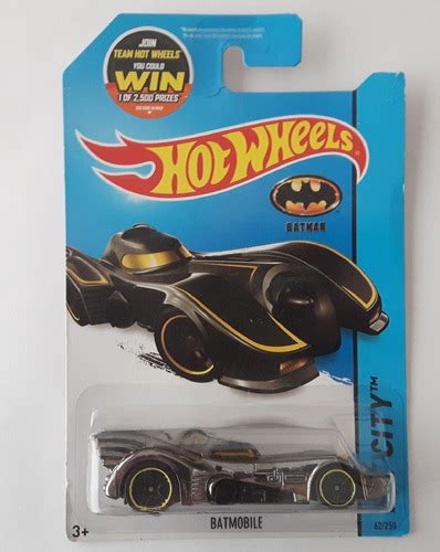 Hot Wheels Batmobile Batman Lineas Amarillas Batimovil Cuotas Sin Inter S