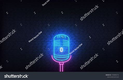 Neon Microphones Over 4 779 Royalty Free Licensable Stock Vectors