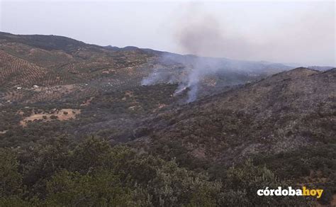 Extinguidos los incendios forestales de Pozoblanco y Peñarroya Pueblonuevo