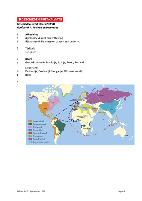 H4 Antwoorden Geschiedenis Werkplaats Vwo 2 Geschiedeniswerkplaats