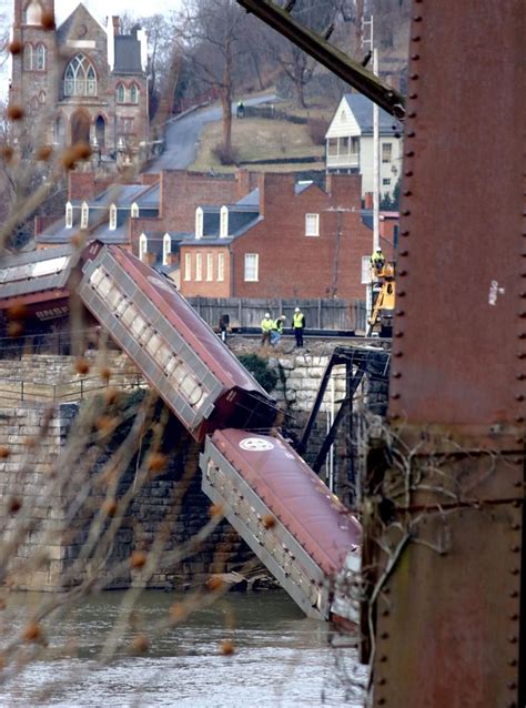 Cleanup Underway After Train Derails At Harpers Ferry Local News