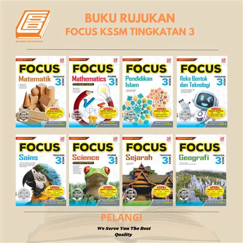 SBCB Buku Rujukan Focus KSSM Tingkatan 3 2023 Shopee Malaysia