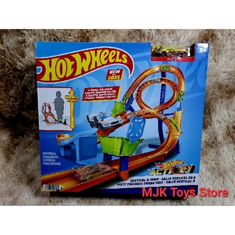 Jual Hot Wheels Action Track Vertical Jump New Version Original Product Shopee
