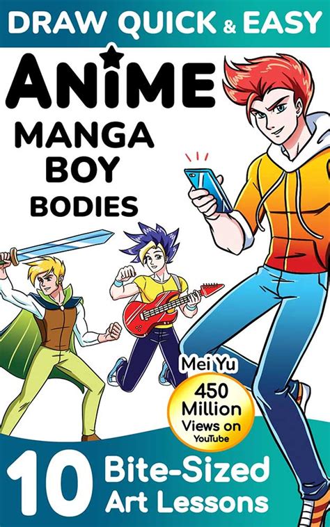 Draw Quick & Easy Anime Manga Boy Bodies eBook by Mei Yu - EPUB ...