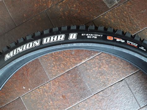 Maxxis MINION DHR II 27 5x2 40WT MaxxGrip DH Casing Bikemarkt MTB