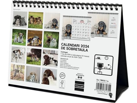 Calendario Sobrem Perros Gatos Cat Finocam Liquidaci N Agendas