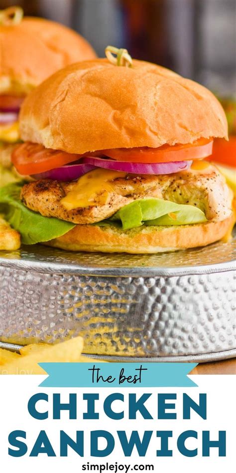 Skip The Takeout And Make The Best Grilled Chicken Sandwich Recipe Right At Home M In 2024