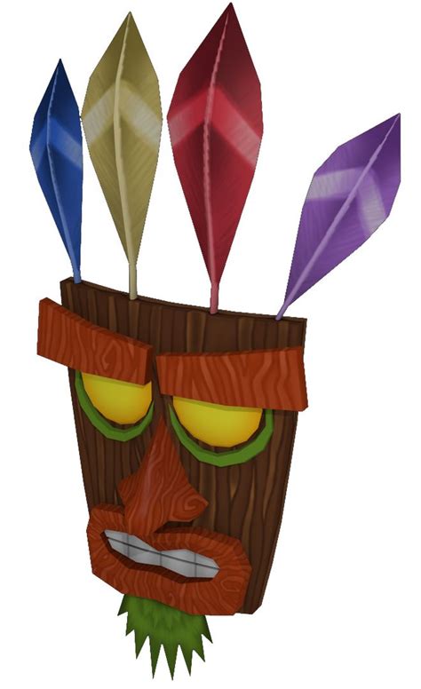 Crash Bandicoot Tiki Mask Evil