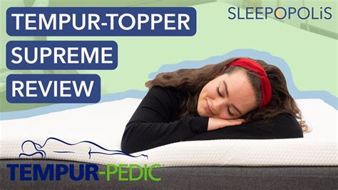 Tempurpedic Tempur Adapt Mattress Topper Review Youtube