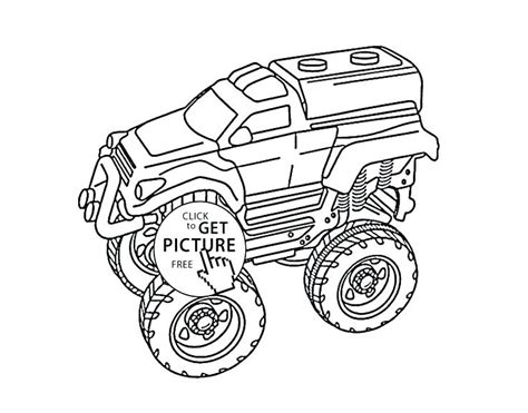 Batman Monster Truck Coloring Pages at GetColorings.com | Free ...