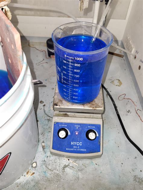 shaped charge copper liner electroforming : r/energetics