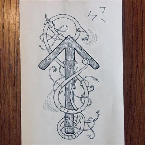Bruno On Instagram The Tiwaz Rune What Is Higher Than The Self Is