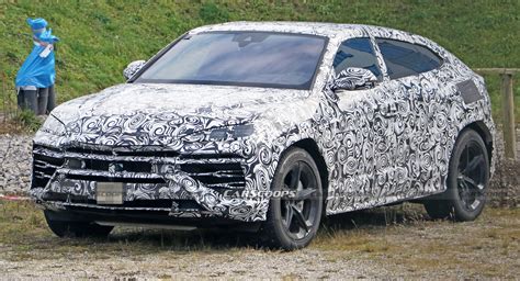 Lamborghini Urus Plug In Hybrid Drops Some Camo In Latest Spy