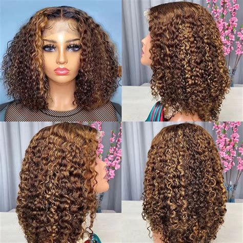 Fcbaudy Lace Front Wigs Human Hair Wig Wave Lace Frontal Wig 20 32 Inch