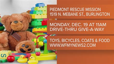 Free Christmas toys, bicycles, coats, and food | wfmynews2.com