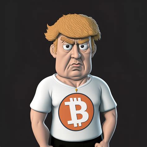 Donald Trump Loves Bitcoin Digital Art By Luis Miguel Costa Rodrigues