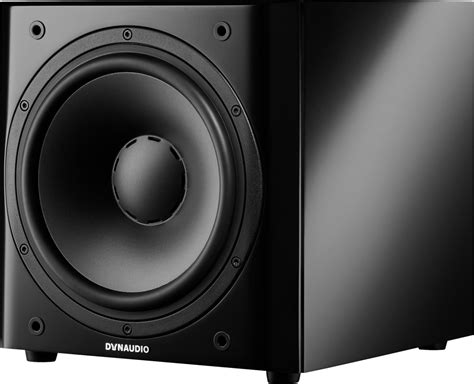 Dynaudio Sub Schwarz Seidenmatt Aktiv Subwoofer