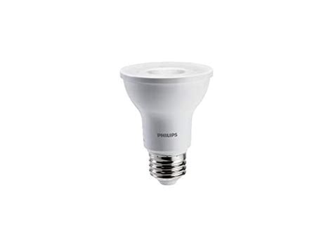 Philips 50w Equivalent Bright White Par20 Glass Led Light Bulb